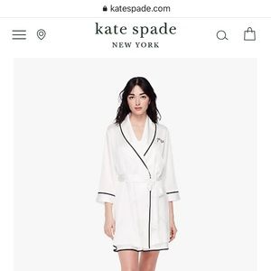 Kate Spade “Mrs.” Robe